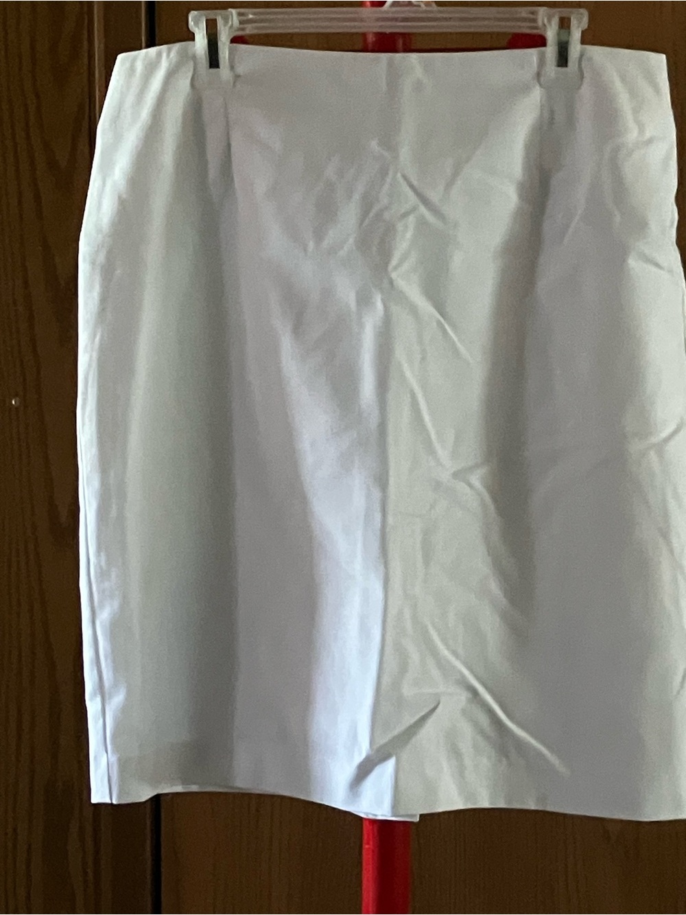 Dress Barn White Pencil Skirt